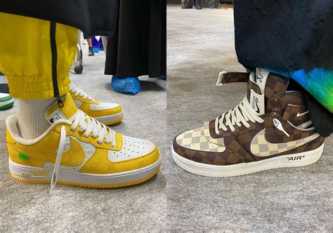 nike air lv price|lv nike air force ones.